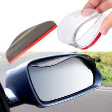 2Pcs PVC Car Rear View Mirror Sticker Rain Eyebrow Auto Side Mirror Rain Board Shield Sunshade Snow Guard Protector Cover 2024 - buy cheap