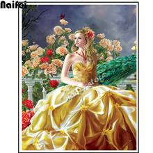 5D DIY Diamond Painting Beautiful Woman Cross Stitch Diamond Embroidery Landscape Mosaic Full Kits Handmade Gift Home Decor 2024 - buy cheap