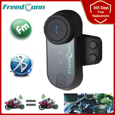 Бесплатная Доставка! Bluetooth-Интерком FreedConn для мотоциклетного шлема, оригинальное переговорное устройство с FM-радио, обновленная версия 2022 - купить недорого