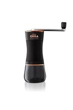 Okka-molinillo de café de cobre negro, Mini máquina de café Manual de acero inoxidable, hecha a mano, de grano de café Mil 2024 - compra barato