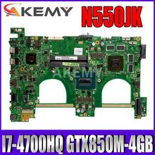 N550JV Laptop motherboard for ASUS VivoBook N550JK N550JX Q550JV G550JK original mainboard I7-4700HQ GTX850M-4GB 2024 - buy cheap