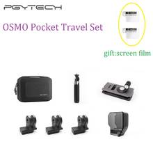 PGYTECH-Conjunto de viaje OSMO POCKET, estuche de transporte, Protector de cardán para DJI Osmo Pocket Accssories 2024 - compra barato