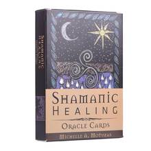 Shamanic Healing Oracle Cards 44 Cards Deck Tarot Full English Board Game Card Mysterious Divination Friend Party 2024 - buy cheap