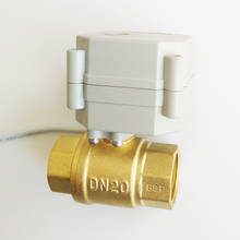 Válvula proporcional DN20 de latón de 2 vías, TFM20-B2-C de 3/4 pulgadas, 0-5V, 0-10V o 4-20mA, 5 cables para Control de modulación de agua, nuevo, DC9V-24V 2024 - compra barato