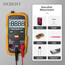 INGBONT Digital Multimeter AC/DC Tester Electrical Transistor Peak Voltmeter Capacitance Meter Voltage Detactor LED Backlit Tool 2024 - buy cheap