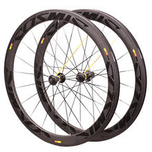 Rodas de bicicleta de carbono com rolamento cerâmico, 3k, bob sl, roda de carbono cósmico, 50mm, 25mm de largura, 700c, conjunto de rodas 3t1000 cosmic 2024 - compre barato