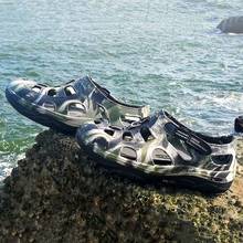 Zapatos de pesca con mosca para hombre y mujer, sandalias antideslizantes, con agujeros, para verano 2024 - compra barato