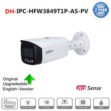 Dahua 4K IP Camera IPC-HFW3849T1-AS-PV 8MP 24 Hours Full-color Active Deterrence Fixed-focal Bullet WizSense Network Camera 2024 - buy cheap