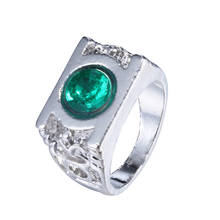 20pcs/lot Wholesale Fashion Jewelry Charm Green Lantern Ring For Men And Women,original factory supply 2024 - buy cheap