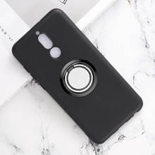 for Huawei Nova 2i  Back Ring Holder Bracket Phone Case Cover Phone TPU Soft Silicone Cases ON Huawei Mate 10 lite 5.9" 2024 - buy cheap