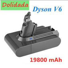 Сменный литий-ионный аккумулятор для пылесоса Dyson 38.Ah V6 DC61 DC62 DC72 DC58 DC59 DC72 DC74, 21,6 в, 38000 мАч 2024 - купить недорого