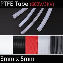 ID 3mm x 5mm OD PTFE Tube T eflon Insulated Rigid Capillary F4 Pipe High Low Temperature Resistant Transmit Hose 3KV Colorful 2024 - buy cheap