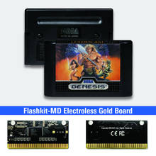 Золотой топор-этикетка США, набор MD, безэлектродное золото схема на основе печатной платы для игровой консоли Sega Genesis Megadrive 2024 - купить недорого