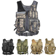 Outlife Men Military Tactical Vest Paintball Camouflage Molle Hunting Vest Assault Shooting Hunting Plate Carrier With Holster 2024 - buy cheap