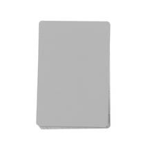 Tarjeta de nombre de Metal en blanco para sublimación, Kit de tarjetas de visita de impresión en blanco de Metal, gruesas, lisas, grabadas con láser, DIY, X6HB, 50 Uds. 2024 - compra barato