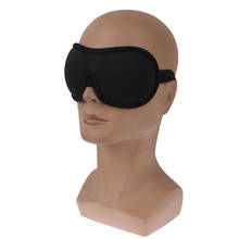 3d máscara de sono natural dormir máscara de olho capa de sombra remendo de olho masculino macio portátil venda de viagem eyepatch 2024 - compre barato