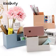 1Pc Creative Multi-function Pen Holder Desktop Storage Box Stationery Cute Desk Accessories Kawaii Desk Organizer School&Office 2024 - buy cheap