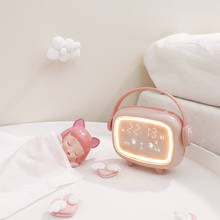 Smart Night Lamp Temperature Home Bedside Light Digital Alarm Clock Usb Sensor Switch Dimming Night Light Children Table Lamp 2024 - buy cheap