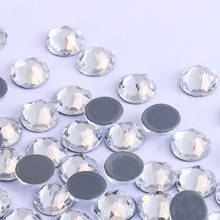 1440pcs ss3-SS16 Flatback Strass Glass Hot-fix Crystal Rhinestones for Craft Clothing Beads DIY Jewelry accessories Dress Decora 2024 - buy cheap