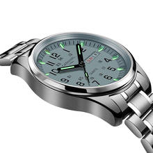 Reloj Hombre 2020 CARNIVAL New Luminous Watch Men Military Mens Watches Top Brand Luxury Waterproof Quartz Wristwatch Male Clock 2024 - buy cheap