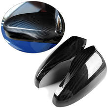 Carbon Fiber Car Side Mirrors Rearview Mirror Cap Cover Housing For BMW F10 M5 M Series 2012 2013 2014 2015 2016 2024 - buy cheap