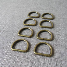 10pcs 25mm Metal D ring handmade hardware handbag bag dog pet collar leash harness belt straps buckle sewing garment accessory 2024 - buy cheap