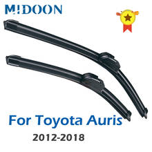 MIDOON Wiper Front Hybrid Windshield Wiper Blades For Toyota Auris E180 Europe Model 2012 2013 2014 2015 2016 2017 2018 26"+14" 2024 - buy cheap