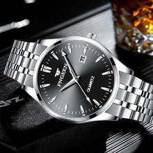Business Watch Man Fashion Luxury Wrist Watch Steel Waterproof Date Simple Watch Erkek Kol Saati Men's Watches Relogio Masculino 2024 - buy cheap