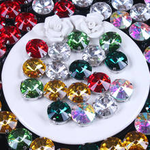 Strass de garras redondas diamante broca, strass costurado diamante para trabalhos manuais costura 2024 - compre barato