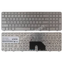 Novo us prata teclado do portátil para hp compaq DV6-6000 DV6-6100 DV6-6200 DV6-6090 90.4rh07. l01 SG-48900-XUA 2024 - compre barato