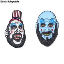 Clown Funny insignia For Women Men backpack hat clothes shoes diy decorate punk Brooches craft supply E1000 2024 - buy cheap