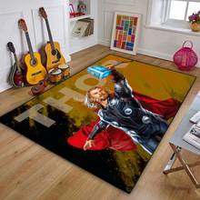 Disney Marvel Thor Iron Man Printing Carpet Boys Kids Multiple Patterns Rug Bathroom Non-slip Mat Home Decoration Door Mat 2024 - buy cheap