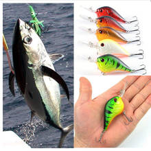 9.5cm 10.11g Fishing Artificial Lures Fake Bait Wobbler Crank Bait 5 Colors 2024 - buy cheap