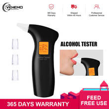 Professional Alcohol Breath Tester Breathalyzer Analyzer Detector Test Keychain Breathalizer Breathalyser DeviceLCD Screen 2024 - buy cheap