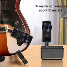 Rowin WS-20 2.4G Wireless Guitar Transmitter Receiver Set 30 Meters Transmission Range Guitar Wireless System WS-10 2024 - buy cheap