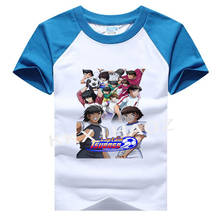 Children T-shirt For Boy 2021 Anime Print Captain Tsubasa  For Girls Tops Cartoon Kids  Clothes N01-9 2024 - buy cheap