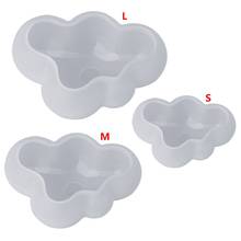 Silicone Mold 3D Cloud Cute DIY Epoxy Resin Crafts Jewelry Making Cake Decoration Home Landscape Fondant Chocolate Gifts Handma 2024 - buy cheap