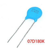 20pcs varistor 07D180K 18V piezoresistor 7D180K 07D180 2024 - buy cheap