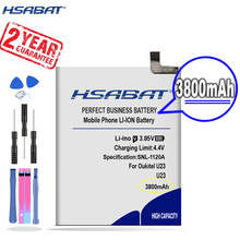 Новое поступление [HSABAT] 3800 мАч Сменный аккумулятор для OUKITEL U23 2024 - купить недорого