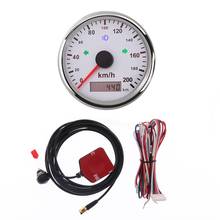 Boat Car GPS Speedometer Gauge 125Km/h  200Km/h Speedometer Gauge with Indication Light & GPS Antenna Sensor 2024 - buy cheap