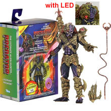NECA Lasershot Elder Predator Action Figure Collection Model Toy Decoration Joints Movable Figure With LED 2024 - buy cheap