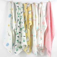 Bamboo Cotton Baby Blankets Newborn Soft Baby Blanket Muslin Swaddle Wrap Feeding Burp Cloth Towel Scarf Baby Stuff 60*60cm 2024 - buy cheap