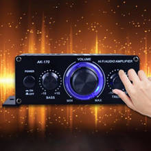 Receptor de música hifi, 400w, aparelho estéreo para rádio fm, bluetooth, alta qualidade 2024 - compre barato