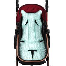 Almohadilla para asiento de cochecito de bebé, almohadilla cálida, colchones, funda de almohada, carrito de bebé, almohadilla gruesa, cojín para silla de carrito 2024 - compra barato