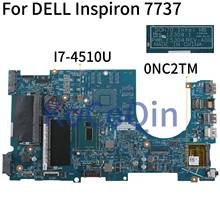 17 KoCoQin Laptop motherboard Para DELL Inspiron 7737 Núcleo I7-4510U Mainboard CN-0NC2TM 0NC2TM DOH70 12309-1 SR1EB 2024 - compre barato