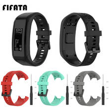 Pulseira garmin vivosmart hr, pulseira colorida de silicone macio para relógio inteligente, substituição para garmin vivosmart hr 2024 - compre barato