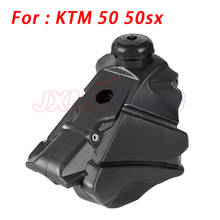 Tanque de combustível para motocicletas, cor preta, corrida, 2002-2008, para ktm50 ktm 50 sx50 sx 50 2024 - compre barato