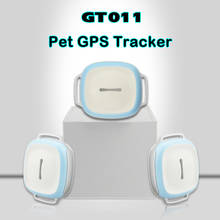 Mini rastreador gps gt011, localizador com wi-fi gsm gprs, para animais de estimação, cães, gatos, à prova d'água ip66, dispositivo de rastreamento anti-perda, geo-cerca 2024 - compre barato