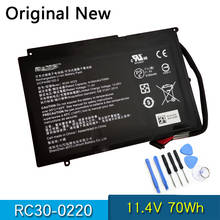 Новый оригинальный RC30-0220 RZ09-0220 ноутбук Батарея для Razer лезвие Pro 2017 GTX 1060 11,4 V 70Wh батареи 2024 - купить недорого