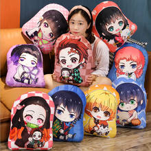 35/45CM Demon Slayer Kimetsu No Yaiba Kamado Tanjirou Kamado Nezuko Agatsuma Zenitsu Rengoku Kyoujurou Soft Plush Pillow Doll 2024 - buy cheap